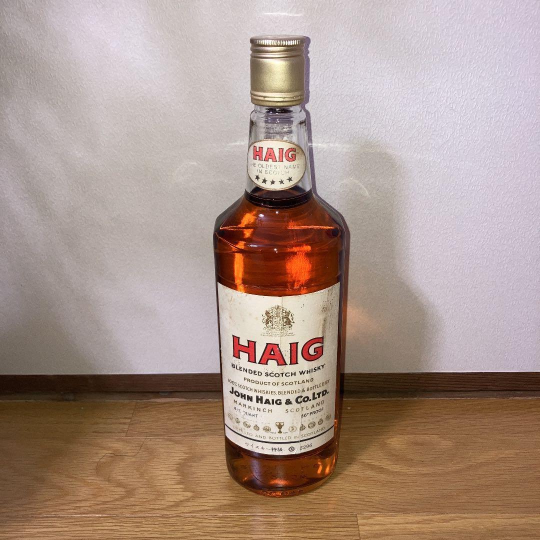 ヘイグ　ファイブスター　スコッチ　ウイスキー　特級