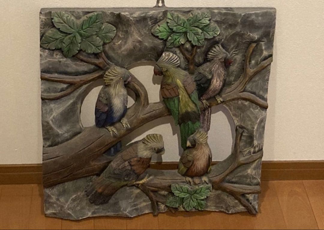 大量まとめ売り　インドネシア精密彫刻　木彫り他多数