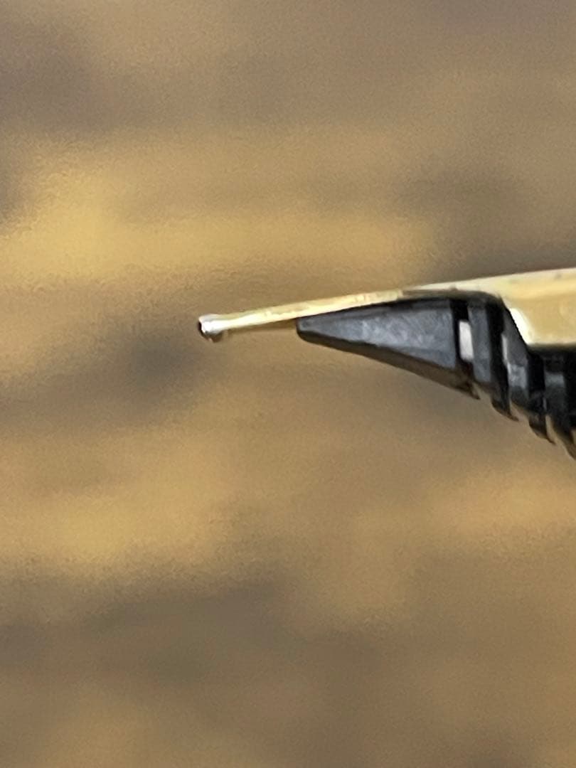 筆記確認＆洗浄済み　旧ニブ　ホワイトゴールド　21金　　セーラー　万年筆