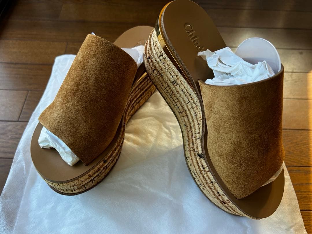 Chloé カミーユ　新品未使用　ウェッジウッドサンダル