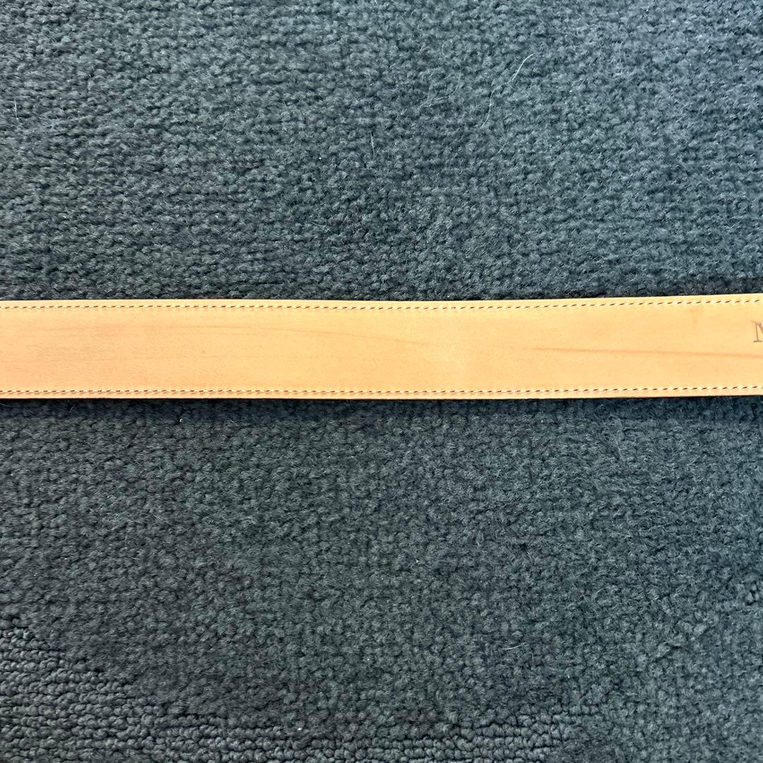 MANUELA ゴールドバックルベルト　ブラウン