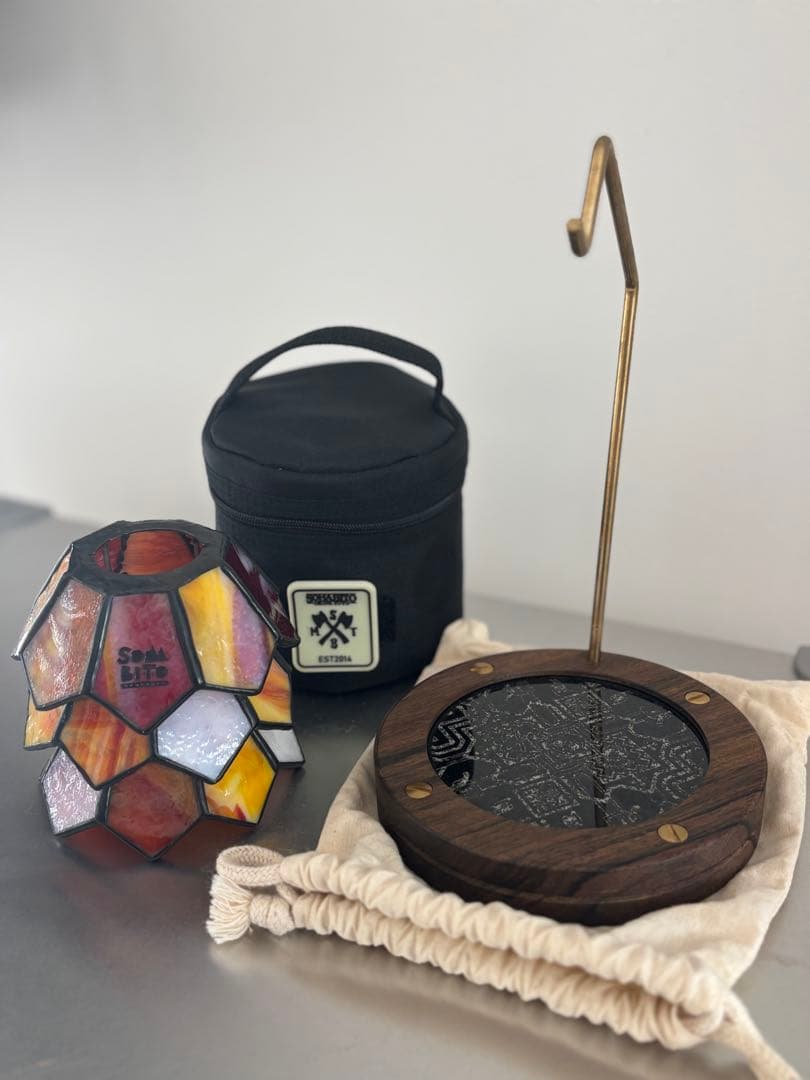 【廃盤】Somabito ソマビト　逆鱗　真鍮スタンドセット