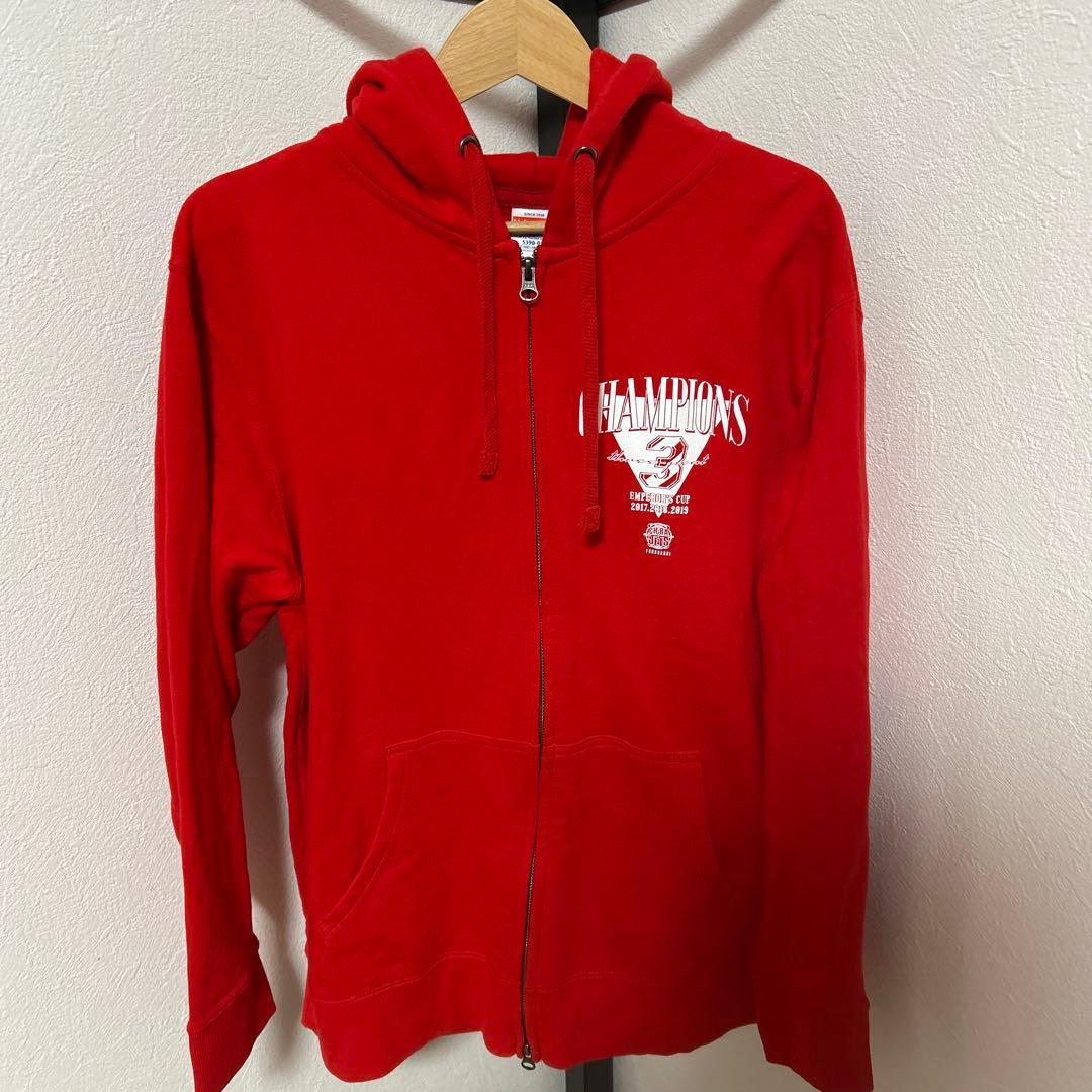 千葉ジェッツ　天皇杯 三連覇　フルジップ　パーカー　XL