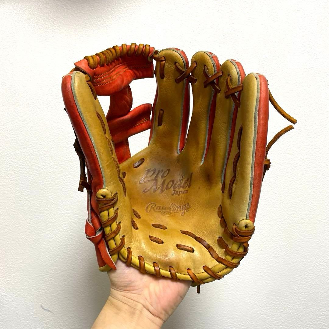 ローリングス 西岡モデル 即戦力 軟式 内野手用グローブ