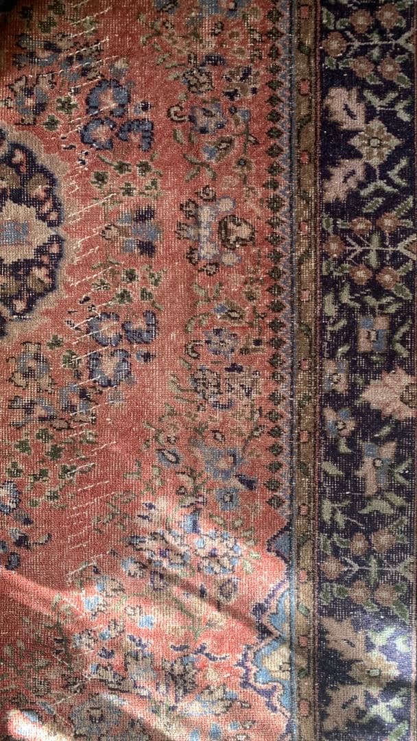 70×237 \"SAKURA” ViNTAGE TURKiSH RUG