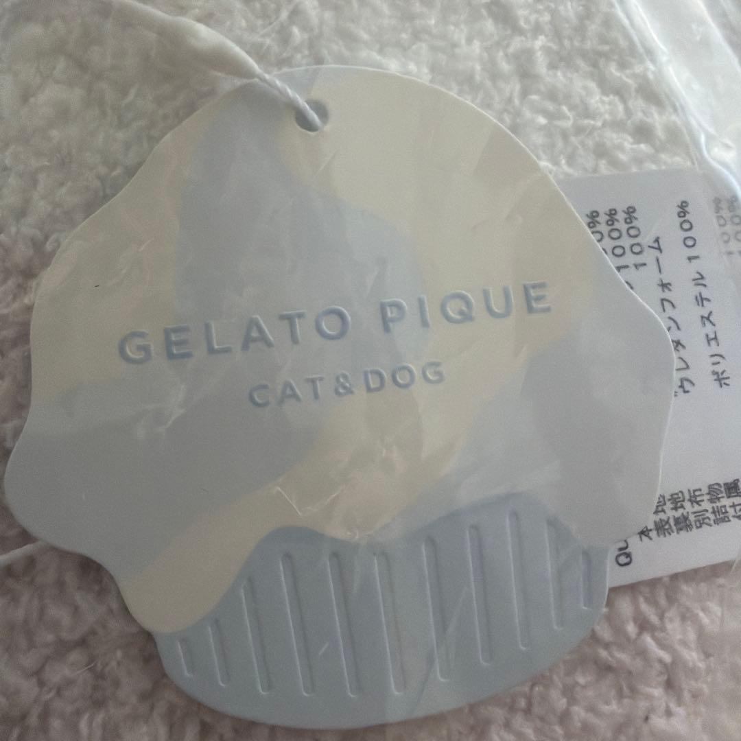 新品　gelato pique ジェラートピケ ベビモコハウス　犬　猫　ピンク