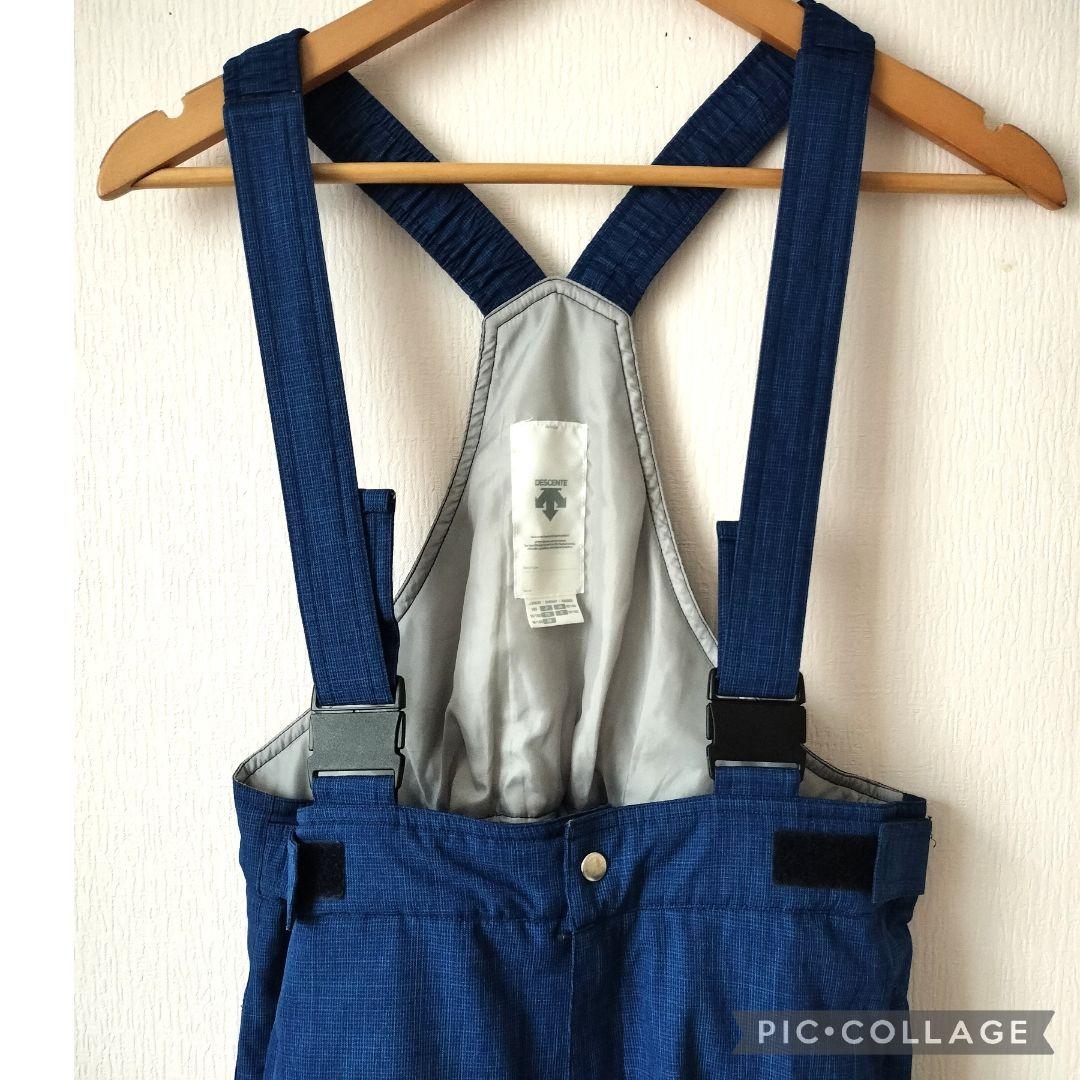 【美品】DESCENTE ジュニア スキーウェア 上下160 星柄 ヒートナビ