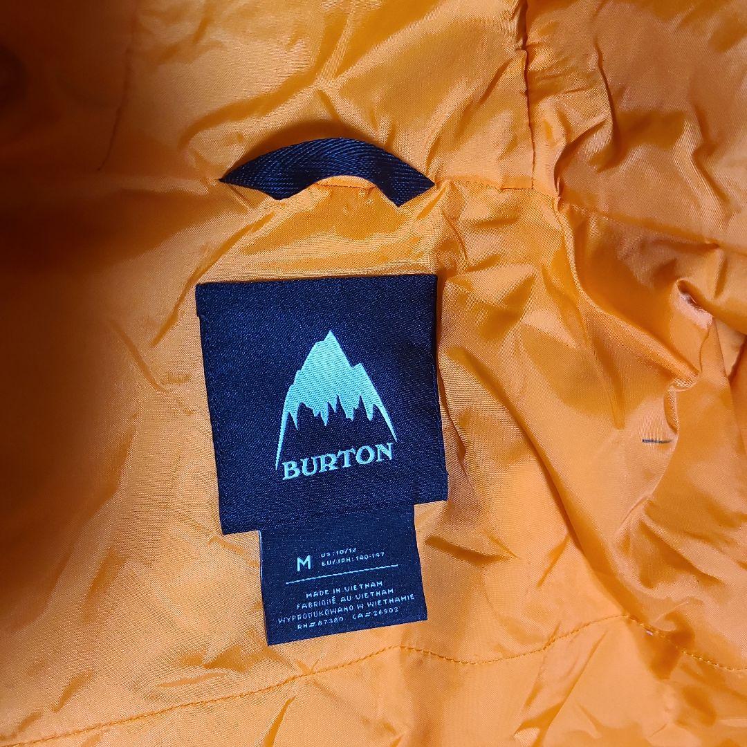 バートン スノーボードウェア 上下 M キッズ 男の子 迷彩柄 美品