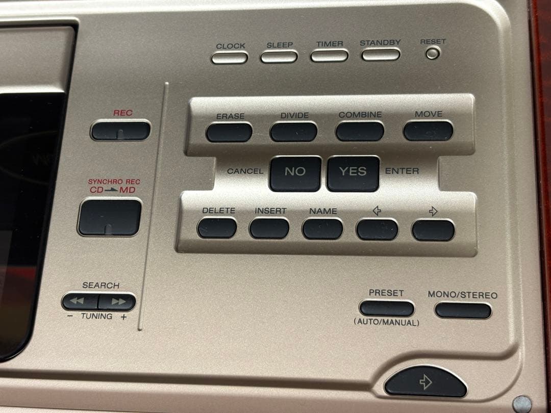 [美品] SONY ソニー セレブリティII MD-7000