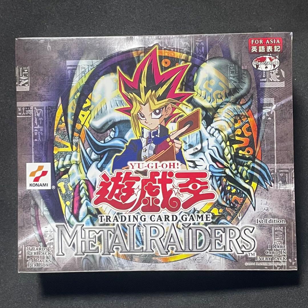 未開封 シュリンク付きbox l raiders アジア版 英語 遊戯王