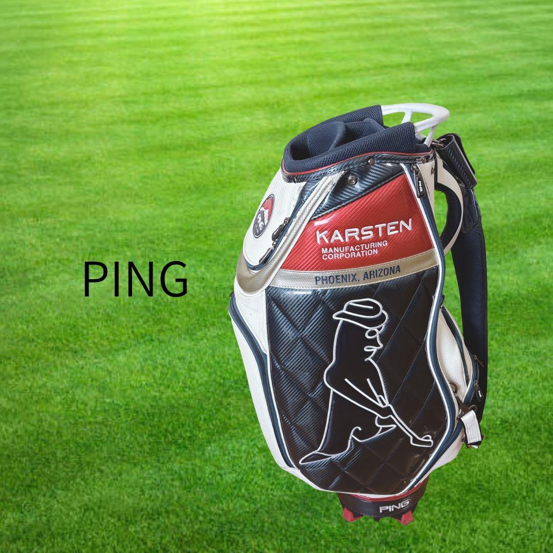 K387 MR.PING キャディバッグ KARSTEN ３点式フード無し