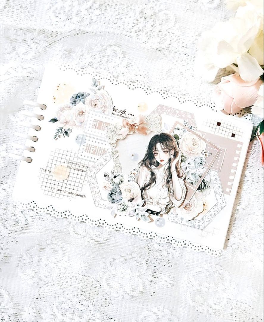 コラージュ素材　紙もの　素材紙　【2587】