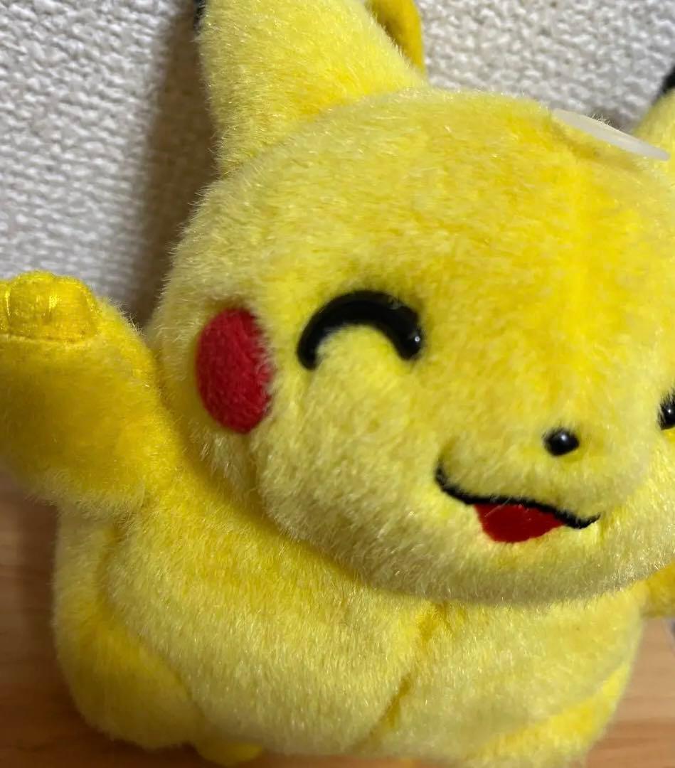 専用　激レア⭐︎状態良好⭐︎にっこり　バンザイ　ピカチュウ　初期　TOMY⭐︎当時