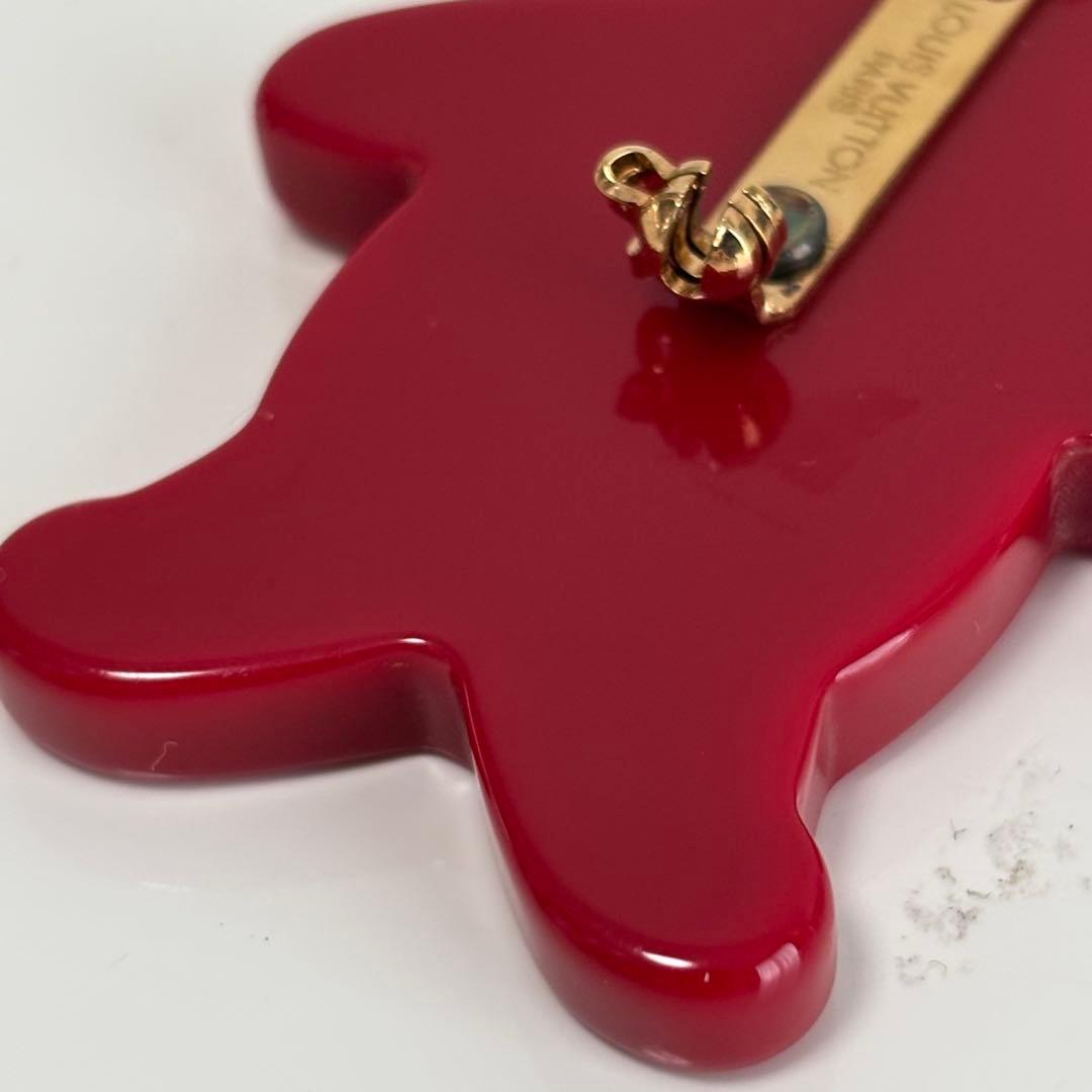 ルイ ヴィトン ブロッシュ ヌヌール テディベア ブローチ ペア 2個セット