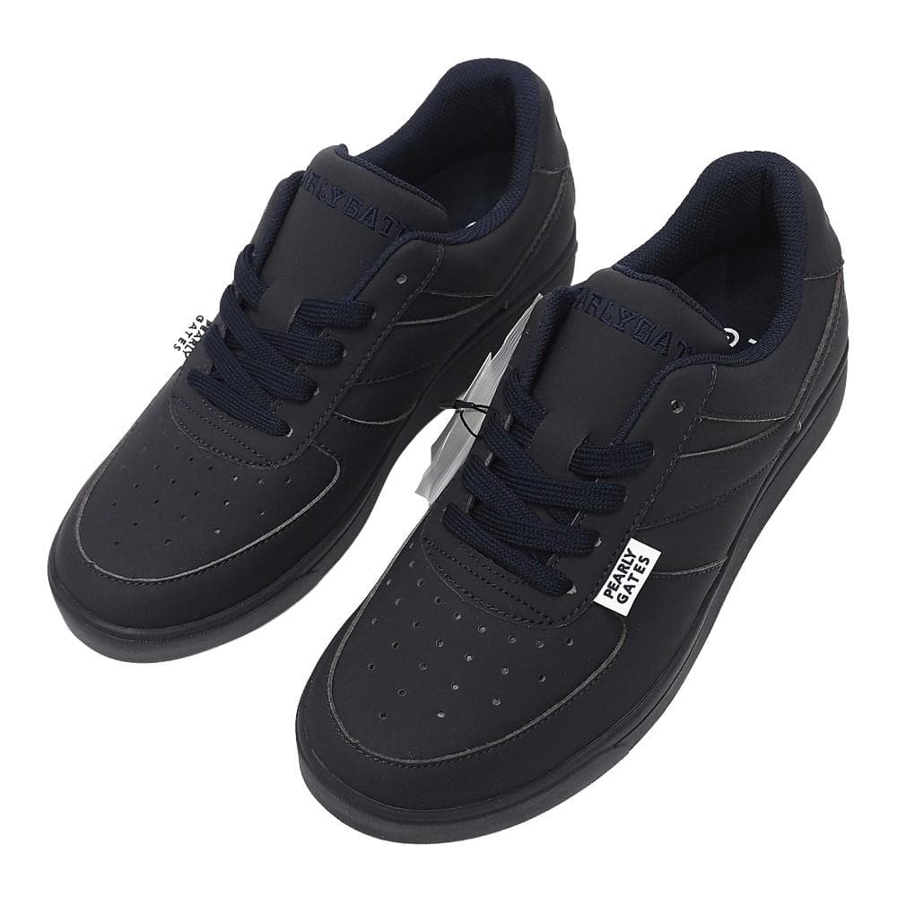 L06133 新品 PEARLY GATES ゴルフシューズ：23cm 紺