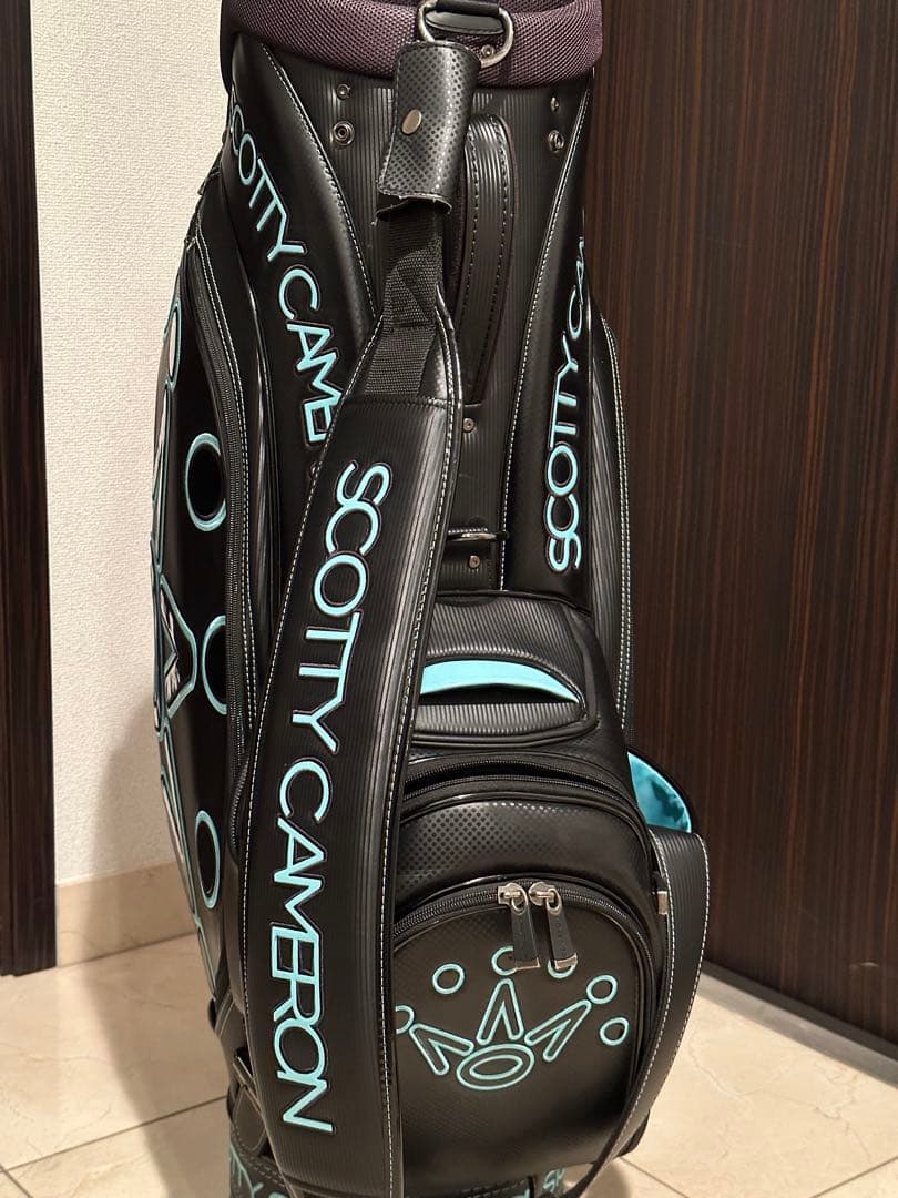 スコッティキャメロン　ティファニーブルー　スタッフバッグ※ フードカバーは未使用