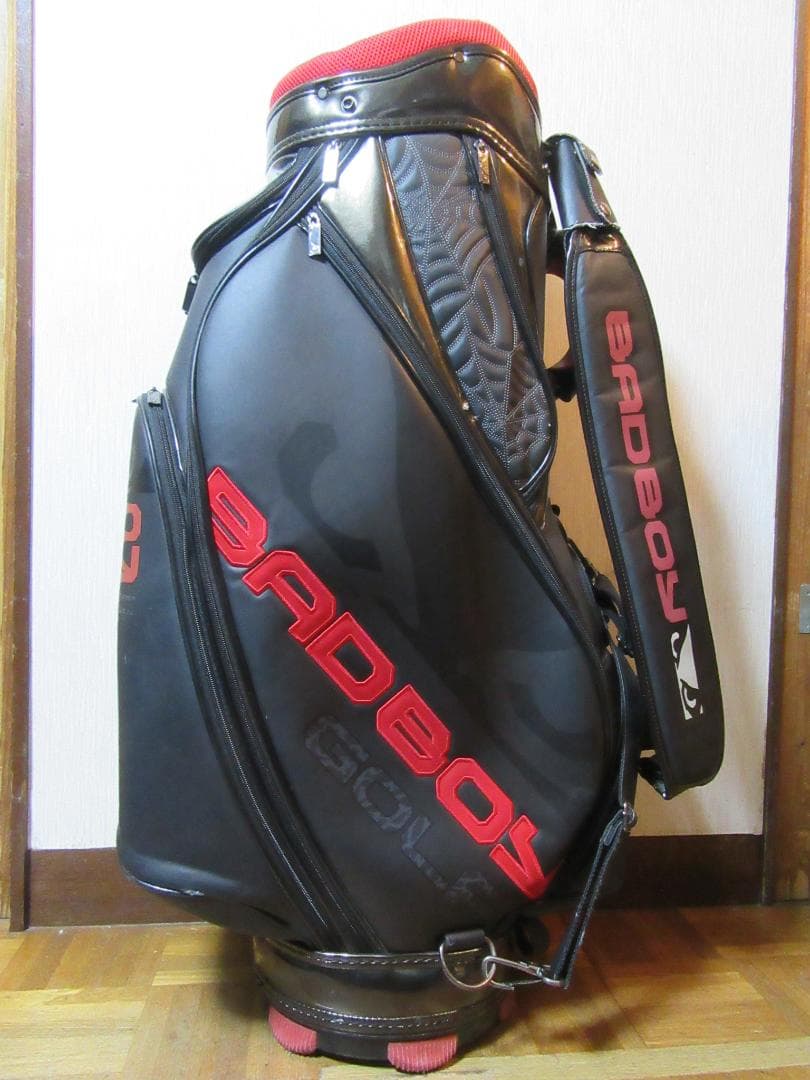 ★☆★希少★BADBOY GOLF★3点式ゴルフバック★黒★☆★