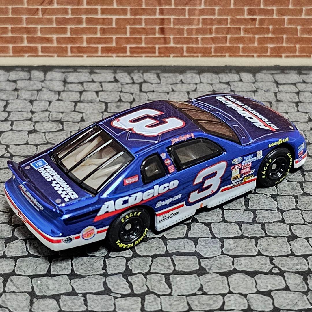 ACデルコ　ナスカー　ブルーメッキ　1/64　ミニカー　当時物