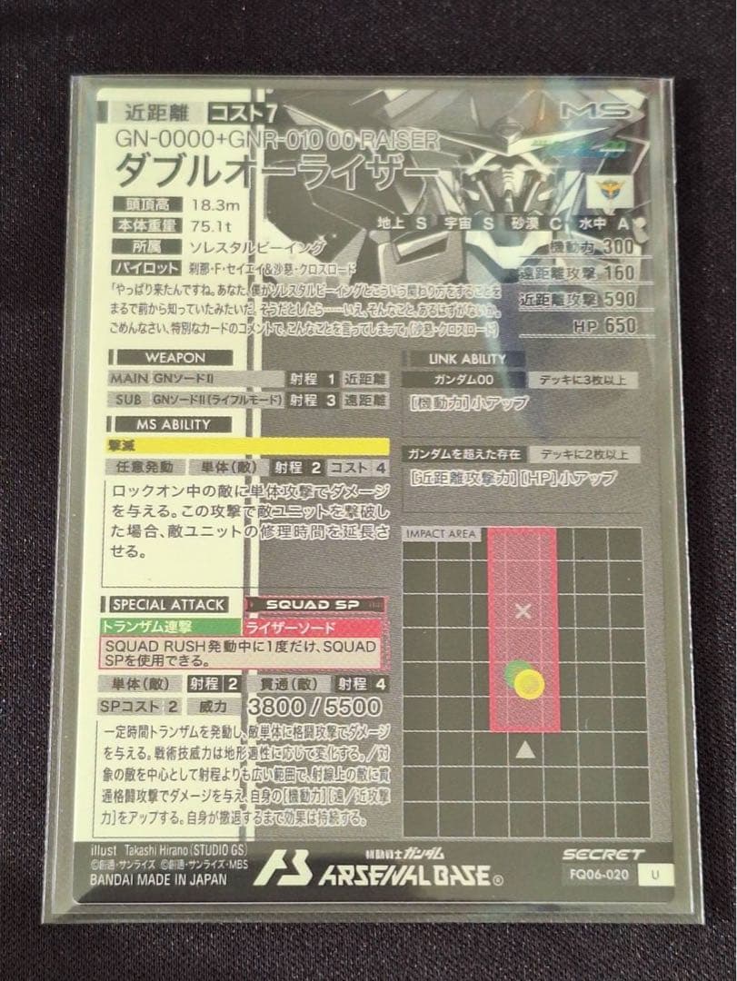 00 RAISER & XI GUNDAM トレーディングカードセット