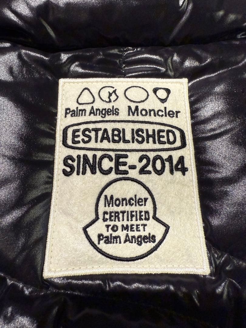 新品 MONCLER Palm Angels コラボ ダウンジャケット サイズ2