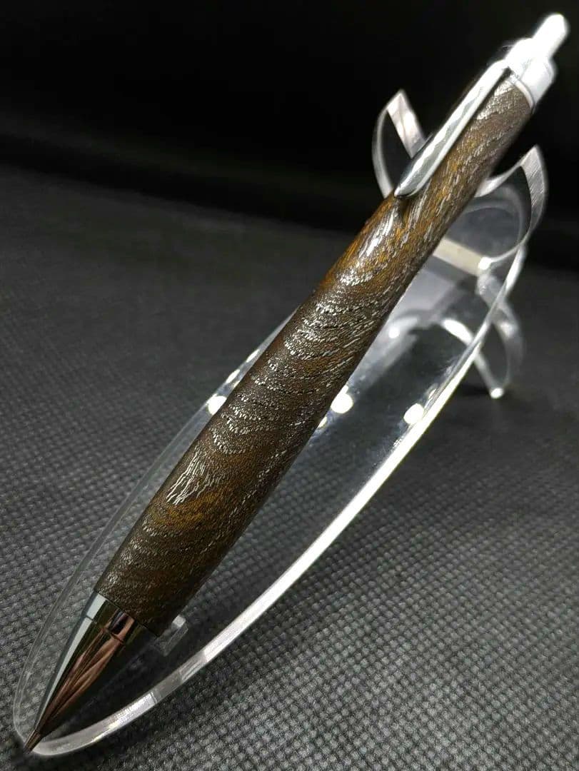 メタライズドウッド 欅 シャーペン0.5mm 工房楔監修 加藤金属