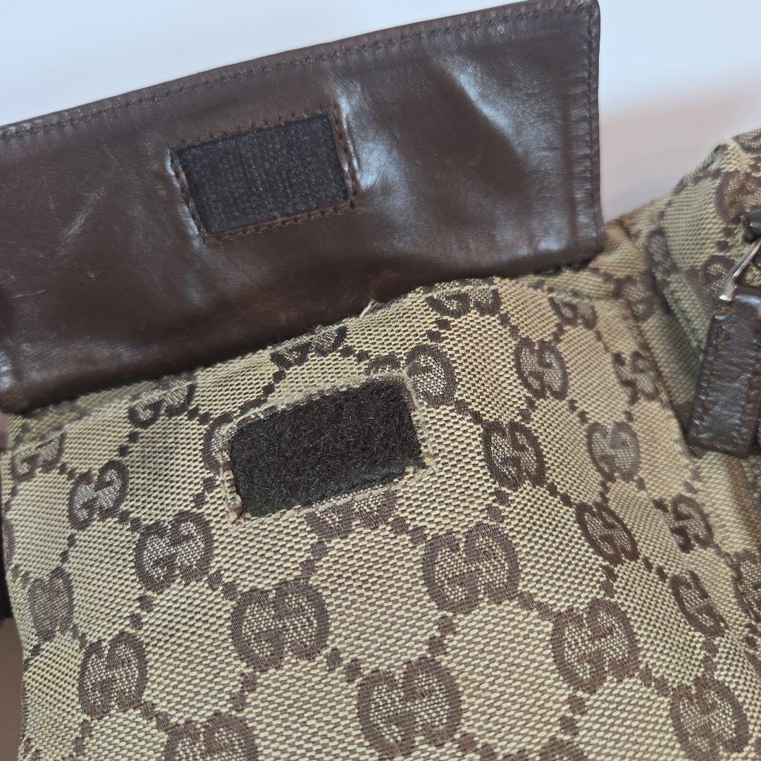 【かなかな】GUCCI★ボディバッグ★ウエストポーチ★GG柄★