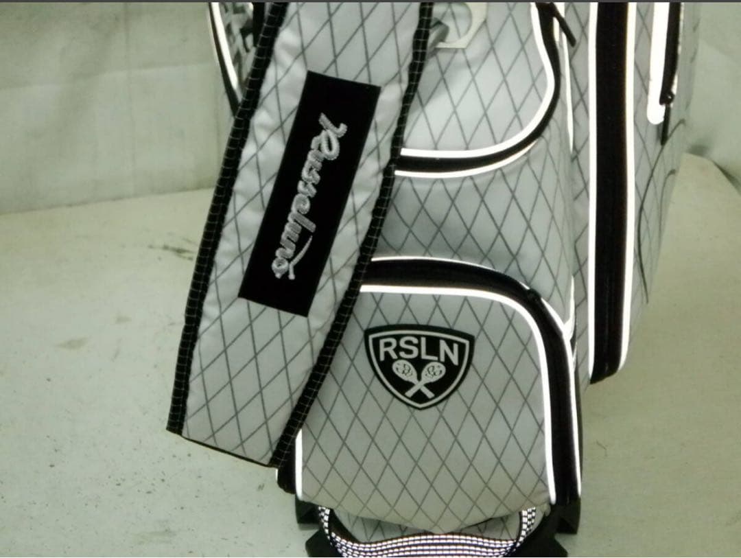 ラッセルノ 9.0型 セルフスタンド付 ゴルフ キャディバック　美品