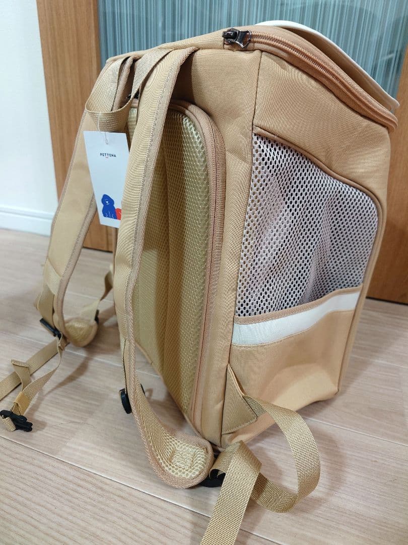 ☆タグ付き新品☆PETTENA 拡張式 ペットリュック キャリー DAKKO