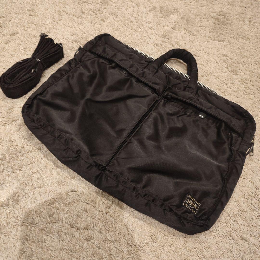 極美品✨ポーター タンカー 2WAY ブリーフケース ビジネスバッグ