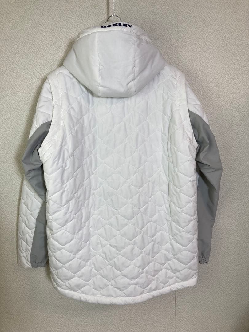 オークリーOakley ジャケットパンツセットアップキルティング　ホワイト
