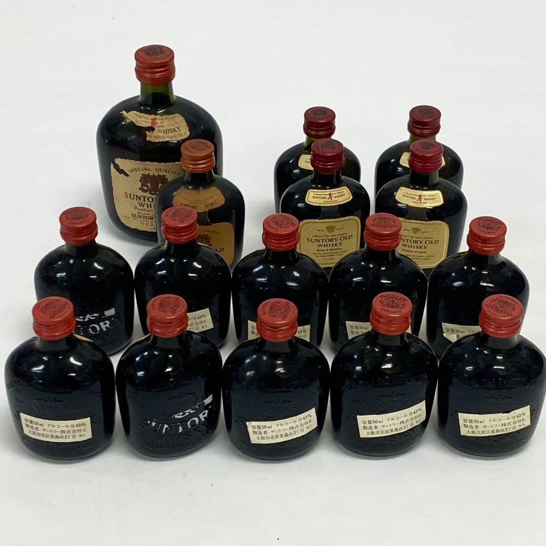 16本 未開栓 古酒　SUNTORY サントリー ウイスキー オールド