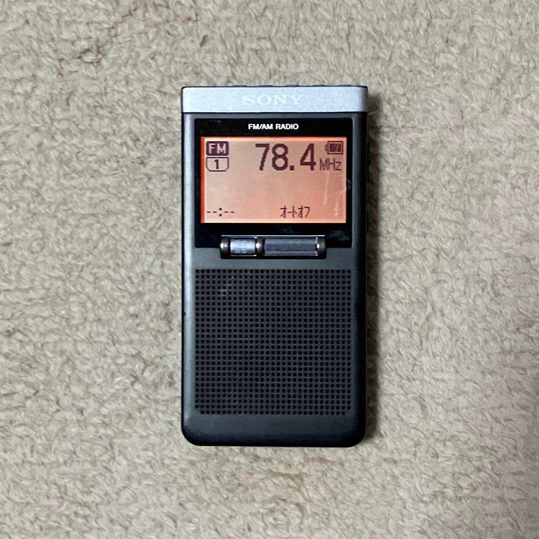 SONY FM/AMラジオ SRF-T355