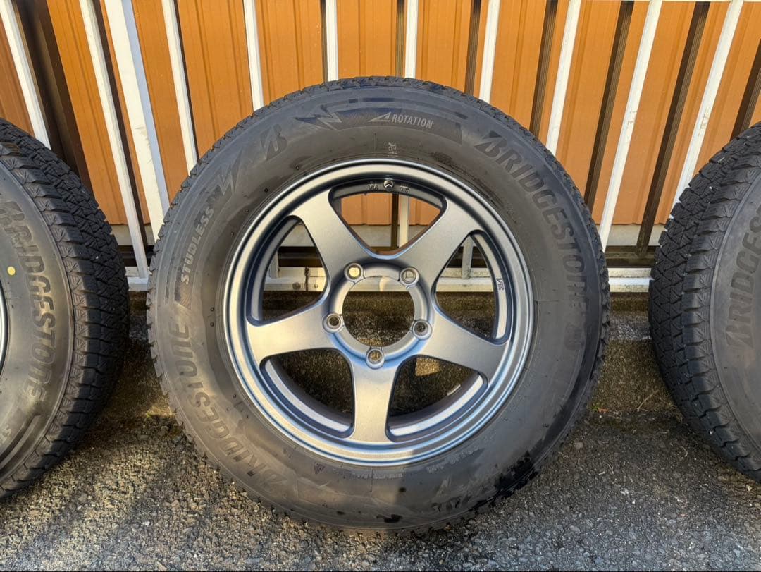 スタッドレスタイヤ・ホイールセット 175/80/16 ブリザックDM-V3