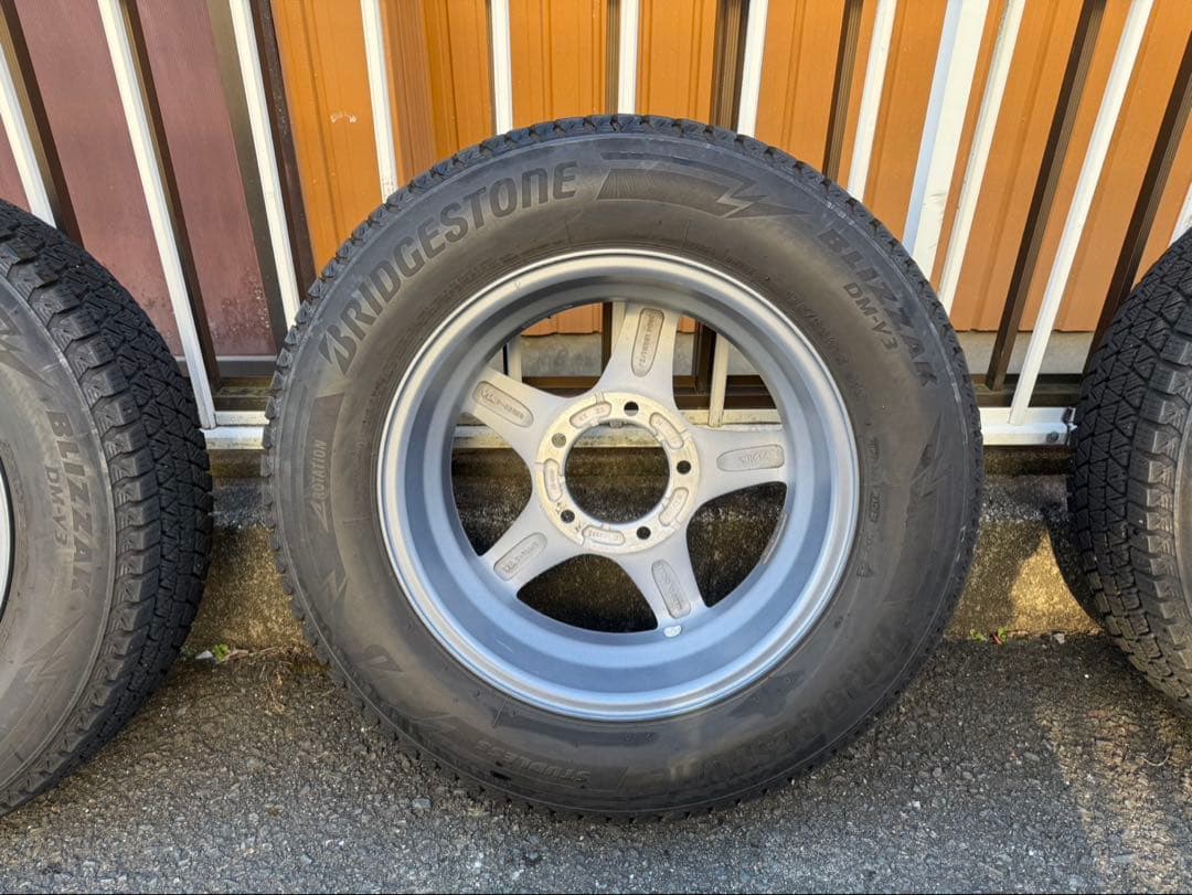 スタッドレスタイヤ・ホイールセット 175/80/16 ブリザックDM-V3