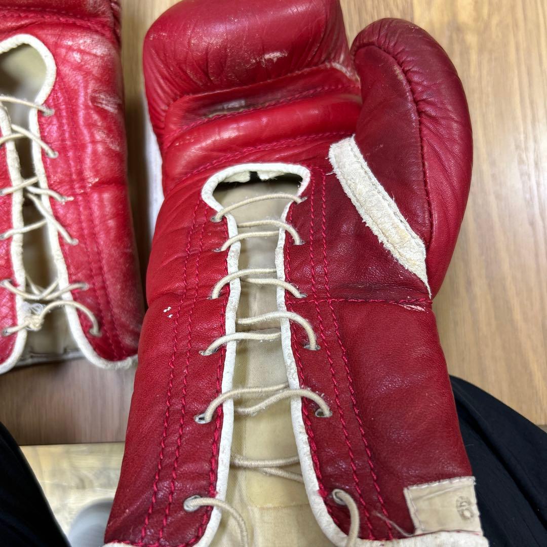 Winning ボクシンググローブ 赤 6oz