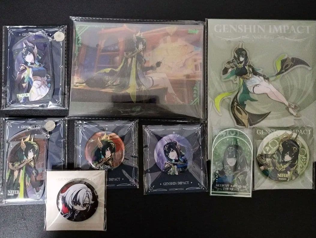 【公式正規品】原神 ネフェル 公式 グッズセット 8点＋オマケ