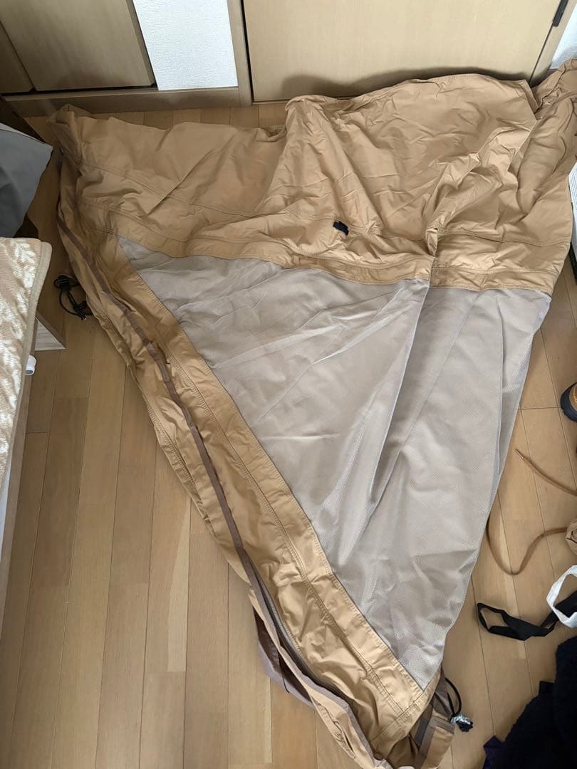 サーカスTC DX＋ キャンプテント フロントフラップ付き