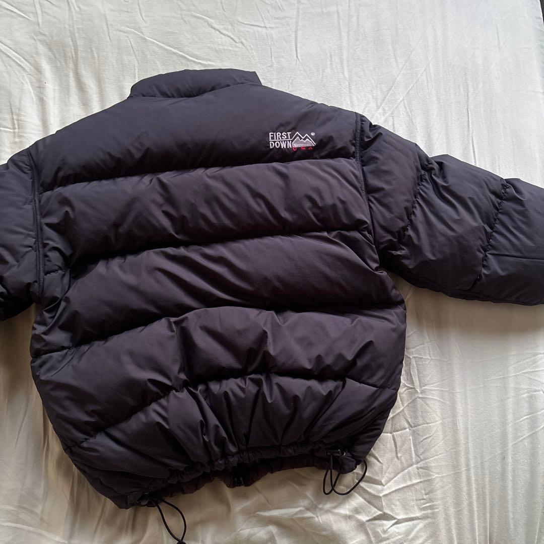 【90s】FIRST DOWN ヌプシ型 ダウンジャケット リバーシブル USA