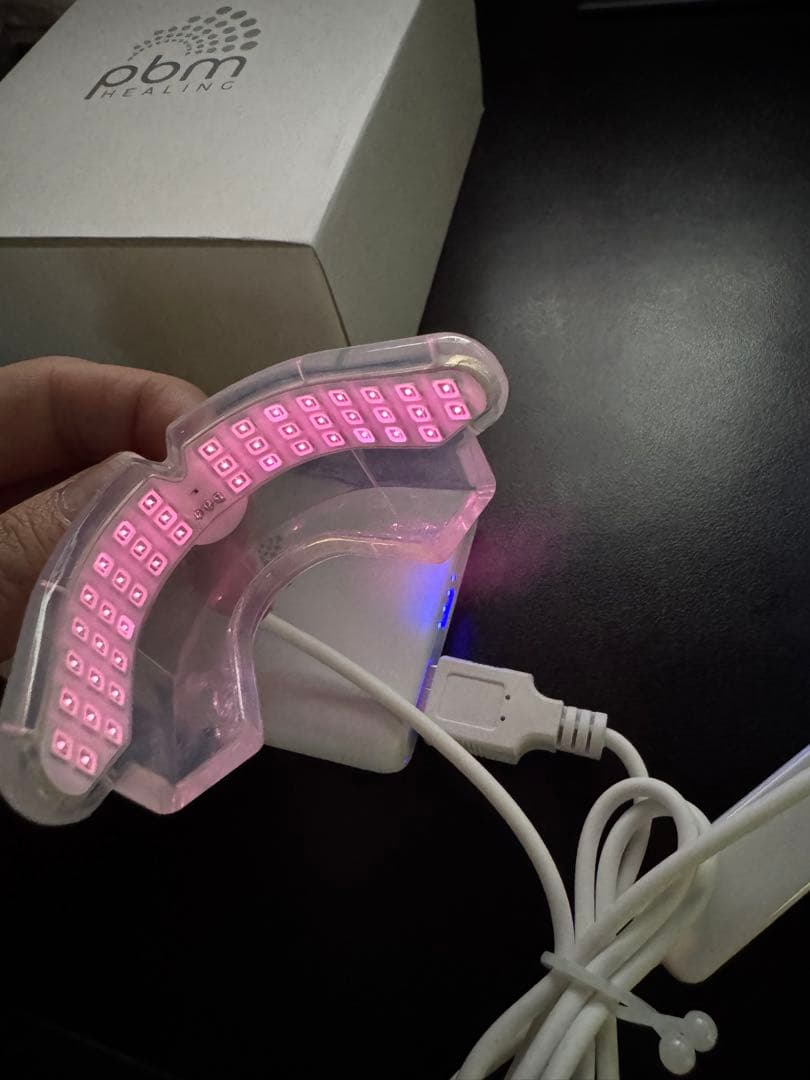 【pbm HEALING 拡張型】　マウスピース治療　インビザライン　光加速装置