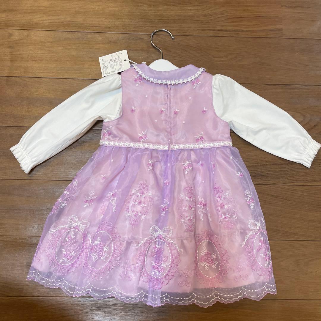 新品タグ付き　メゾピアノ　ドレス　90cm