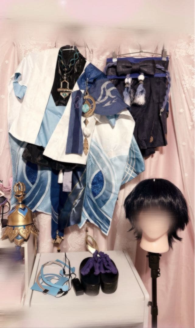 ま*ん様 ♡ 原神 放浪者 コスプレ 武器付 猫屋小舗 ♡