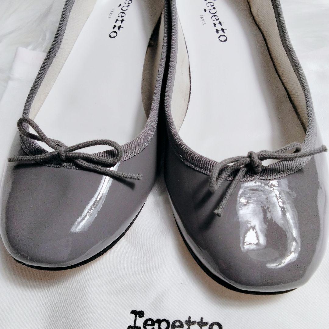 美品♪ repetto レペット カミーユ バレエシューズ エナメル 保存袋付