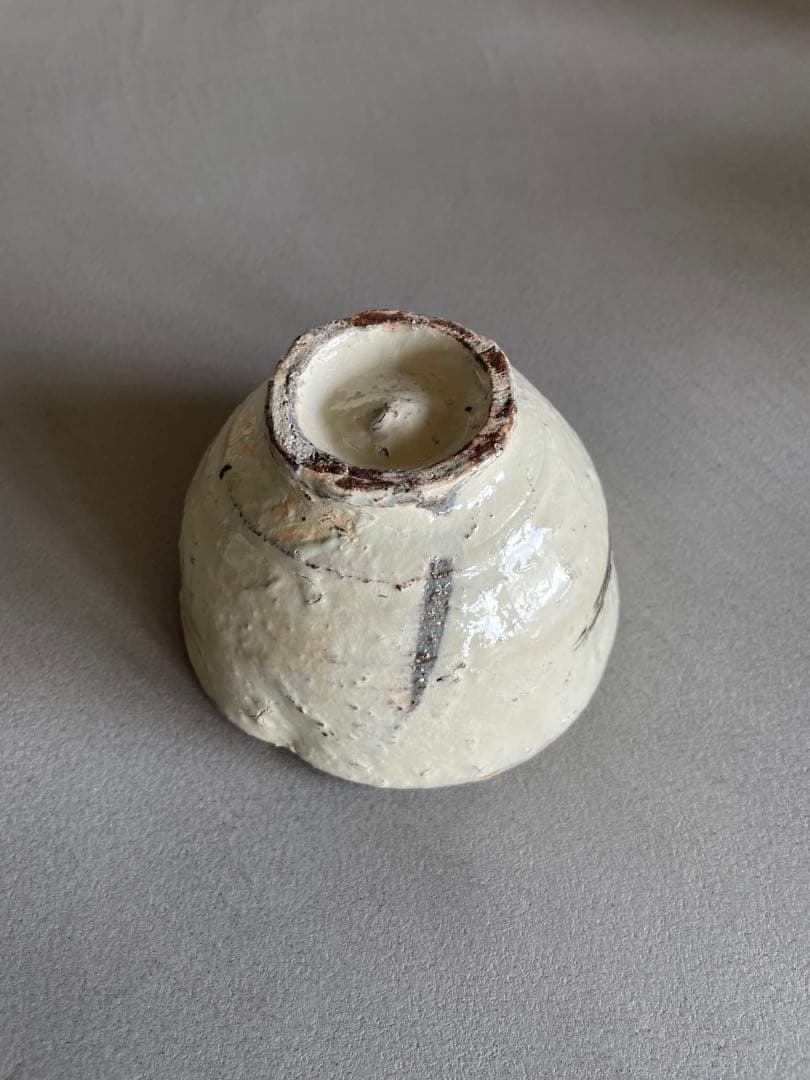 森岡成好 粉引茶碗 抹茶茶碗 小服茶碗 旅茶碗 粉引 茶盤