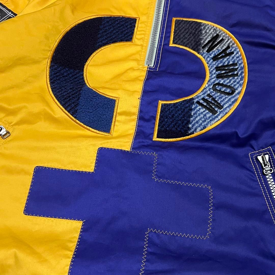 レトロ　スノーウェア　デサント　スキーウェア　ハーフジップ　アノラックパーカー