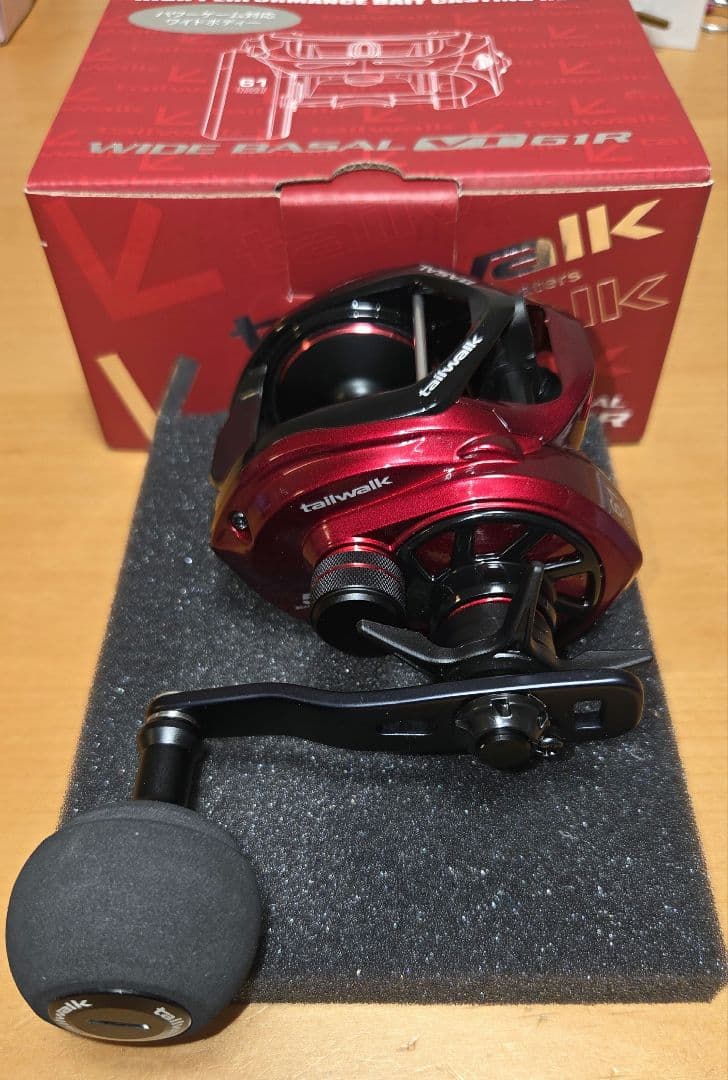 tailwalk WIDE BASAL VT 61R ベイトリール　新品　右巻き