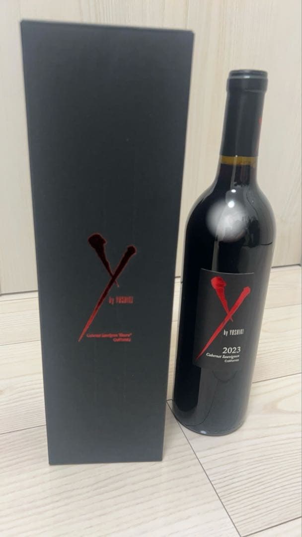 【限定品】 YOSHIKI ワインボトル 5本セット