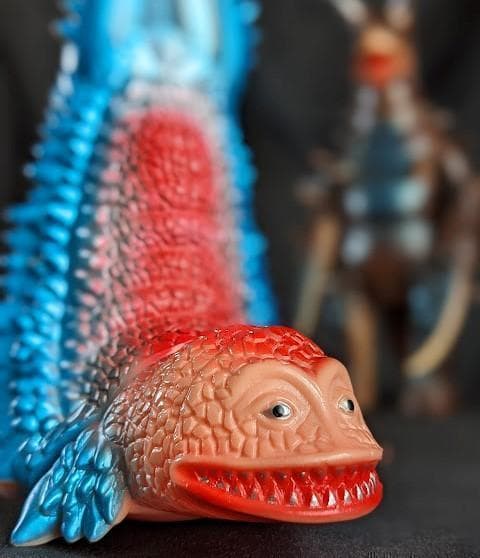 グドン＆ツインテール（ブルマァク復刻）ソフビフィギュア２体セット