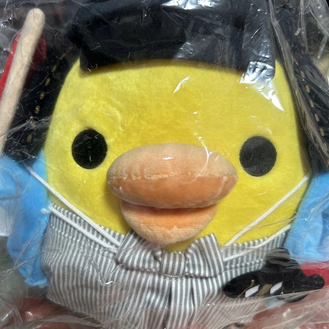 【新品・タグ付】リラックマ　くったりぬいぐるみ　キイロイトリ M 新撰組