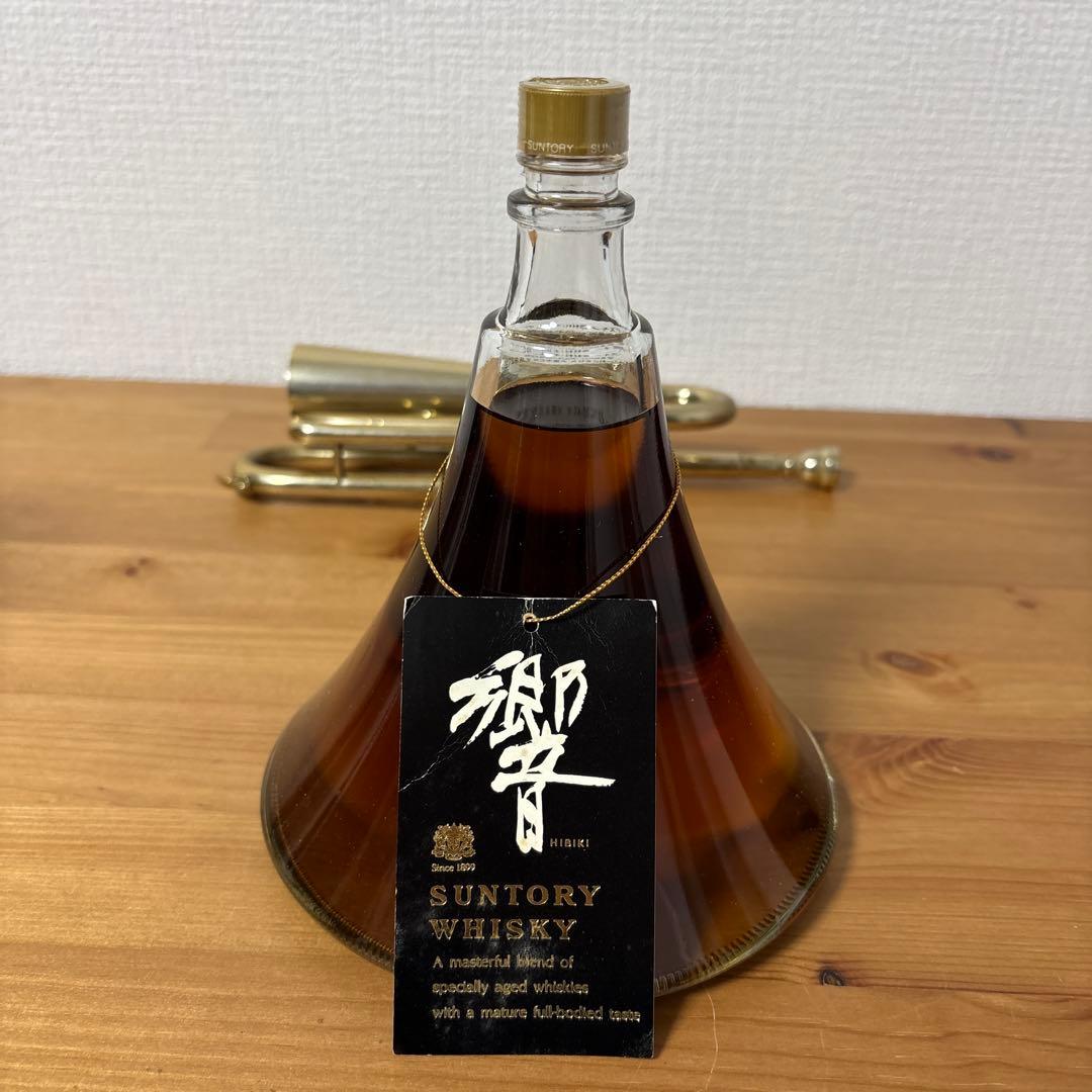 サントリーウイスキー　響 楽器シリーズ トランペット型ボトル　未開封