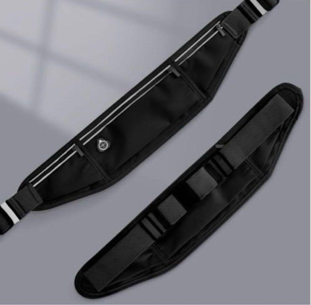 ランニングポーチ　ウエストポーチ　多機能　スマホ対応　軽量